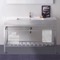 Modern Console Sink Vanity, 48 Inch