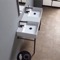 Double Console Sink, Modern, 40 Inch