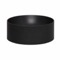 Vessel Sink - 16 Inch, Black, Small, Round, Modern