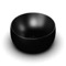 Vessel Sink - 16 Inch, Black, Small, Round, Modern