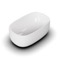 Vessel Sink - 18 Inch, Oval, Modern, Ceramic