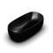 Vessel Sink - 22 Inch, Oval, Modern, Ceramic, Matte Black