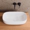 Vessel Sink - 22 Inch, Oval, Modern, Ceramic