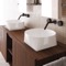 Vessel Sink - 16 Inch, Oval, Modern, Ceramic