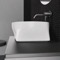Vessel Sink - 16 Inch, Oval, Modern, Ceramic
