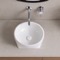 Vessel Sink - 16 Inch, Oval, Modern, Ceramic