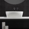 Vessel Sink - 22 Inch, Oval, Modern, Ceramic