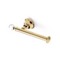 Gold Finish Crystal Toilet Roll Holder