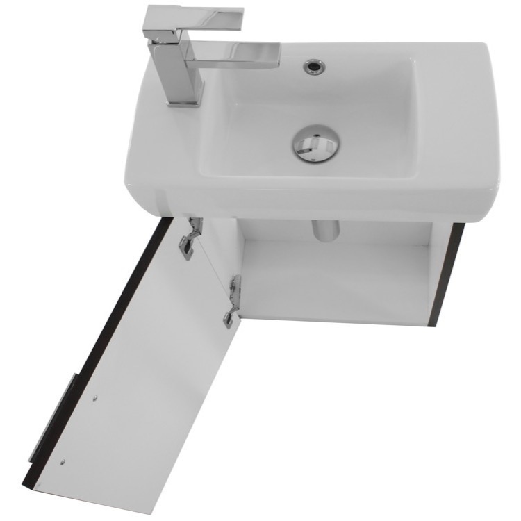 18 Inch Vanity Cabinet With Fitted Sink