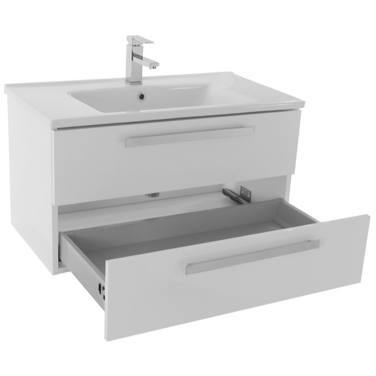 Acf Da05 By Nameek S Dadila 33 Inch Vanity Cabinet With Fitted