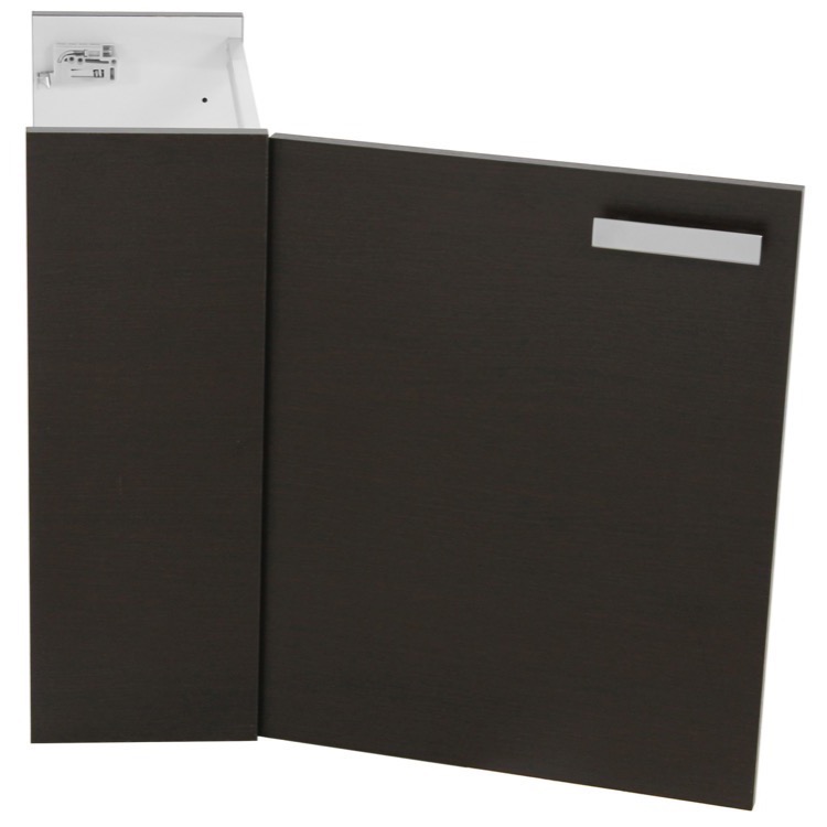 Acf L423we By Nameek S Cubical 18 Inch Wall Mount Wenge Bathroom