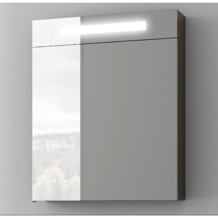 Acf S506 By Nameek S Single 24 Inch Medicine Cabinet With Neon Acf S506 By Nameek S Single 24 Inch