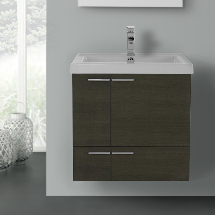 23 Inch Vanity Cabinet With Fitted Sink