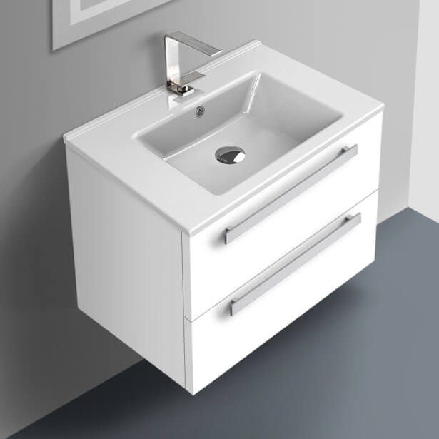 ACF DA04 By Nameek's Dadila 24 Inch Vanity CabiWith Fitted 