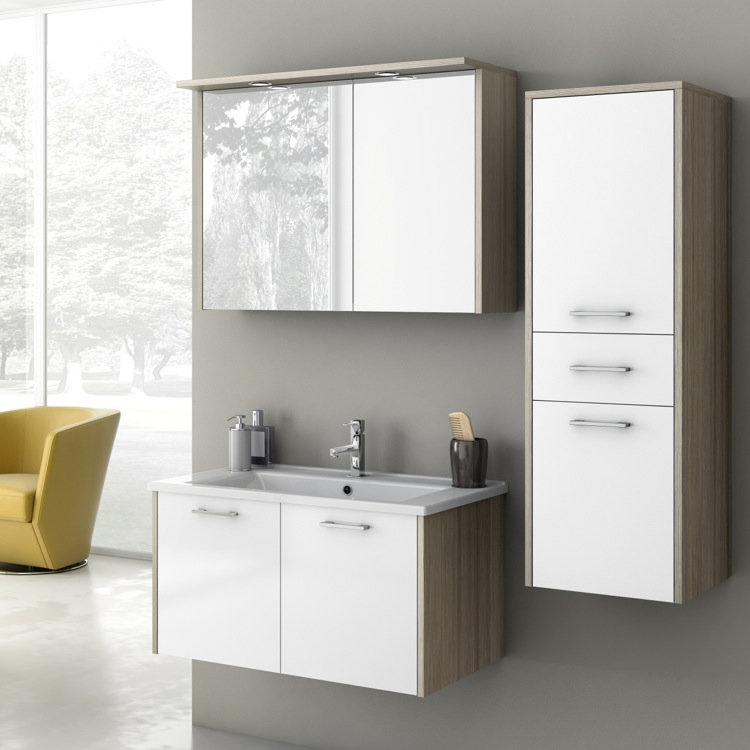 33 Inch Bathroom Vanity Set Acf Ni01 Thebathoutlet 33 Inch Bathroom Vanity Set