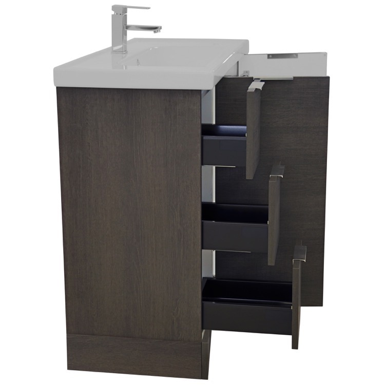 Arcom Wa04 By Nameek S Waloomi 39 Inch Floor Standing Grey Oak