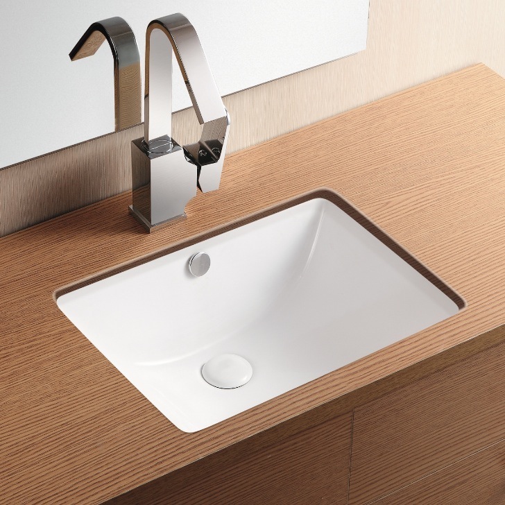 Caracalla CA4070 By Nameek\'s Ceramica II Rectangular White Ceramic ... Caracalla CA4070 By Nameek\'s Ceramica II Rectangular White Ceramic ...