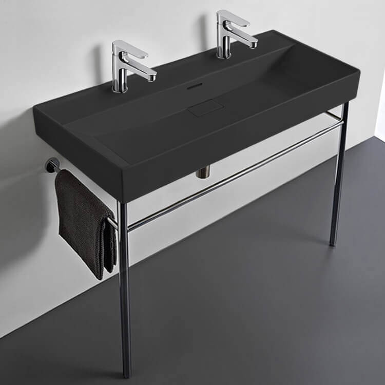 Console Bathroom Sink Modern Console Sink, 40 Inch CeraStyle 037607-U-97-CON