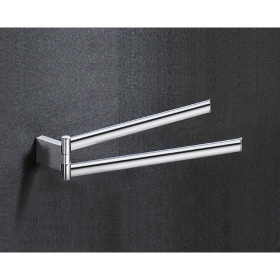 Gedy 5523 13 By Nameek S Kent 14 Inch Chrome Double Arm Swivel Towel Swivel Towel Bar Gedy 5523 13 14 Inch Chrome Double Arm
