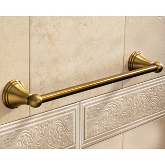 Towel Bar, Gedy 7521-45-44, Classic-Style Bronze 18 Inch Towel Bar
