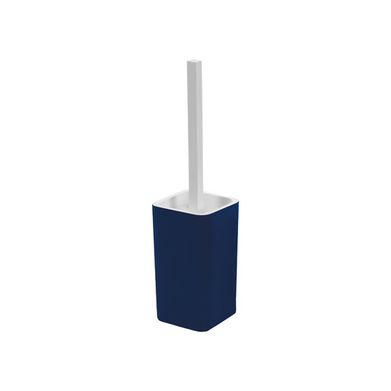 Gedy 7933-05 Contemporary Blue Toilet Brush Holder