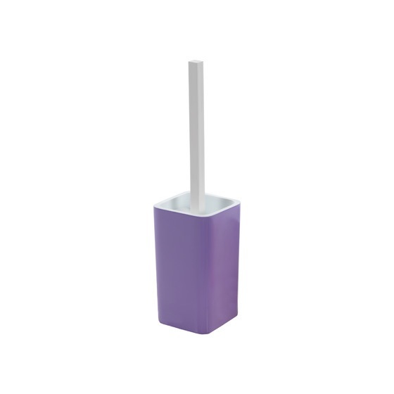 Toilet Brush, Gedy 7933-79, Contemporary Lilac Toilet Brush Holder