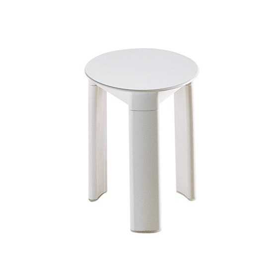 Gedy 2072 02 By Nameek S Trio White Round Floor Standing Bathroom Bathroom Stool Gedy 2072 02 White Round Floor Standing