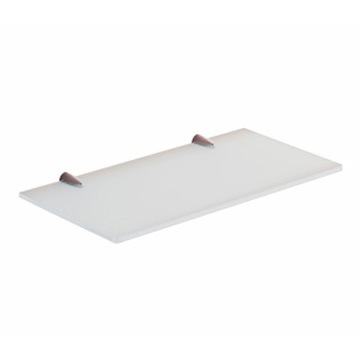 Gedy 2119-30 12 Inch Ultralight Glass Bathroom Shelf