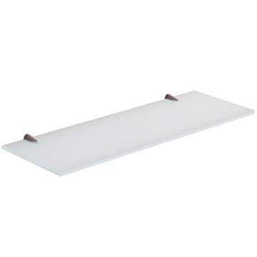 Bathroom Shelf 18 Inch Ultralight Glass Bathroom Shelf Gedy 2119-45