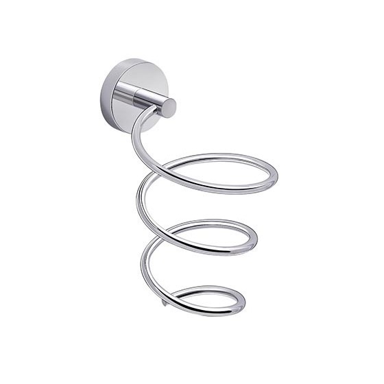 Gedy 2355 13 By Nameek S Eros Wall Mounted Chrome Hair Dryer Holder Thebath - Blow Dryer Holder Wall Mount