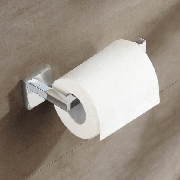 Wall Mounted Toilet Paper Storage Stand Modern Discreet Tissue