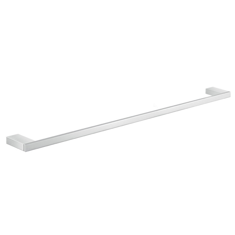 Gedy A321-60-13 Towel Bar, Chrome, Rectangular, 25 Inch, Wall Mounted