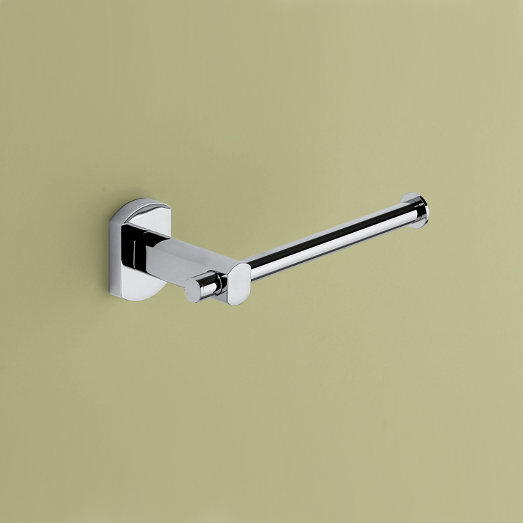 Luxury Gold Modern Double Toilet Paper Holder Polished Brass