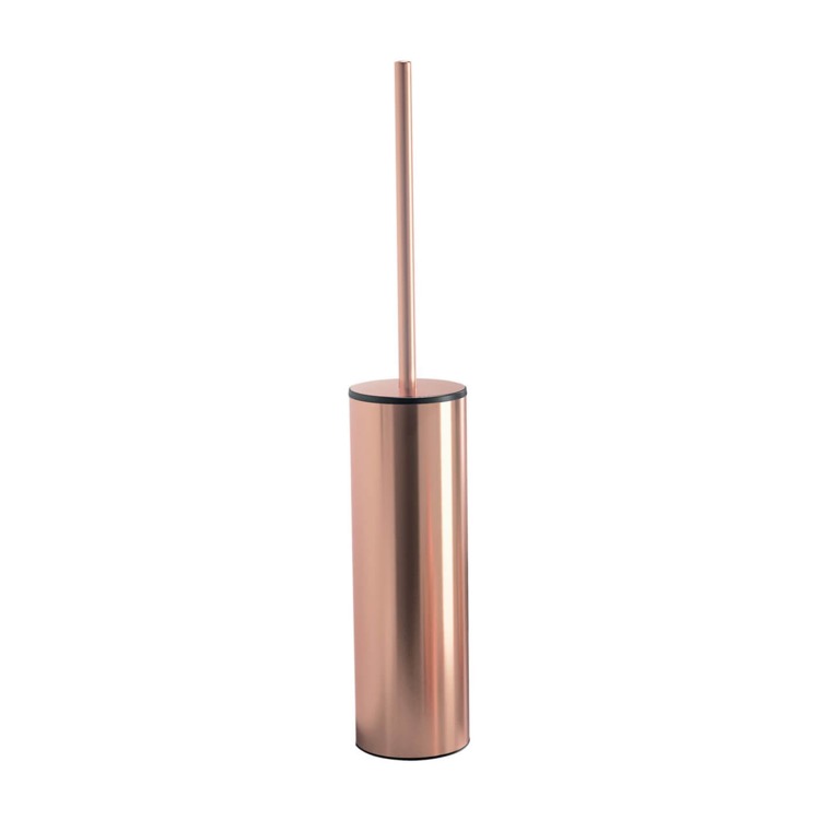Gedy EE33-15 Rose Gold Finish Floor Standing Toilet Brush