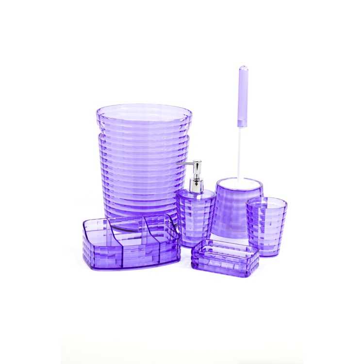 Gedy Gl6081 79 By Nameek S Glady Lilac 6 Piece Bathroom Accessory Bathroom Accessory Set Gedy Gl6081 79 Lilac 6 Piece