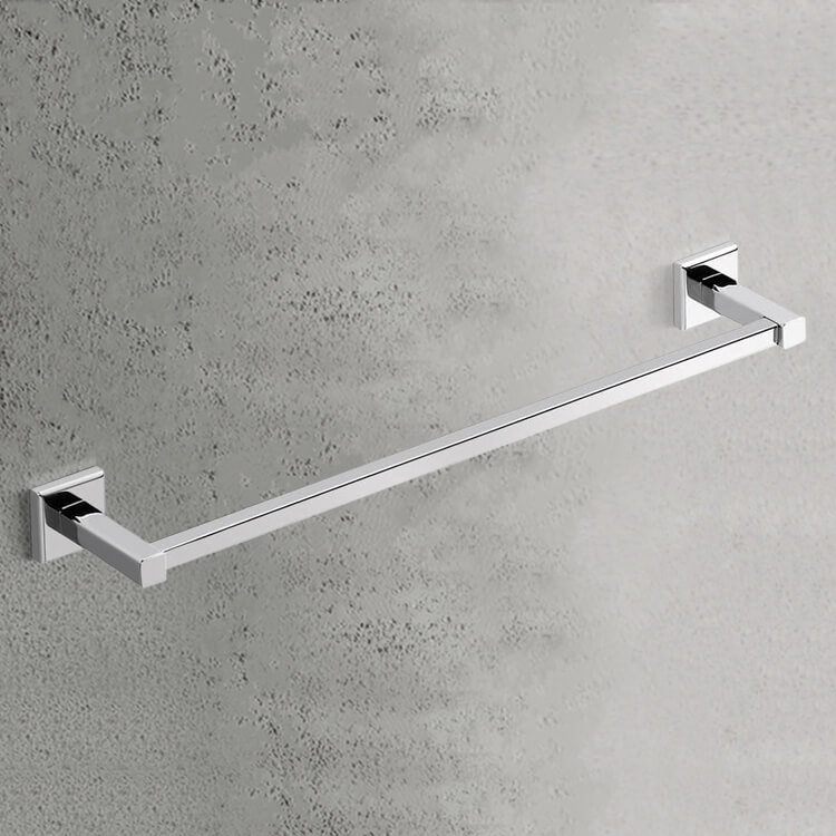 Contemporary 18 in. Towel Bar in Chrome Contemporary 18 in. Towel Bar in Chrome