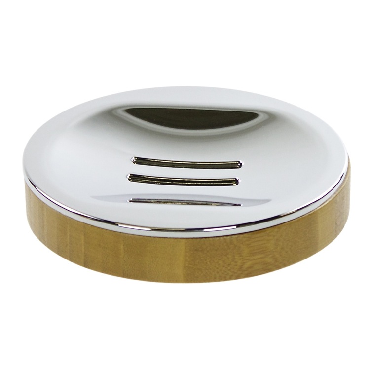 Gedy Al11 35 By Nameek S Altea Round Free Standing Soap Dish In Soap Dish Gedy Al11 35 Round Free Standing In Natural Wood
