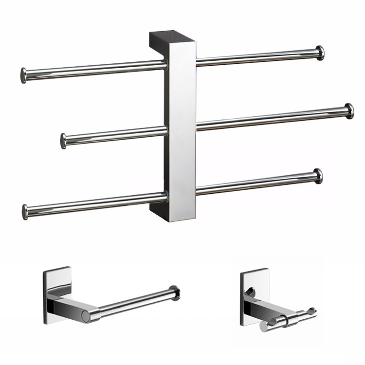 Nameeks BR226 Gedy Bathroom Accessories Set Polished Chrome