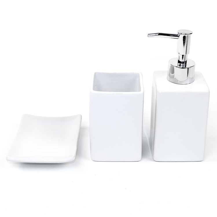 Gedy Ve100 By Nameek S Verbena White Pottery Bathroom Bathroom Accessory Set Gedy Ve100 Verbena White Pottery