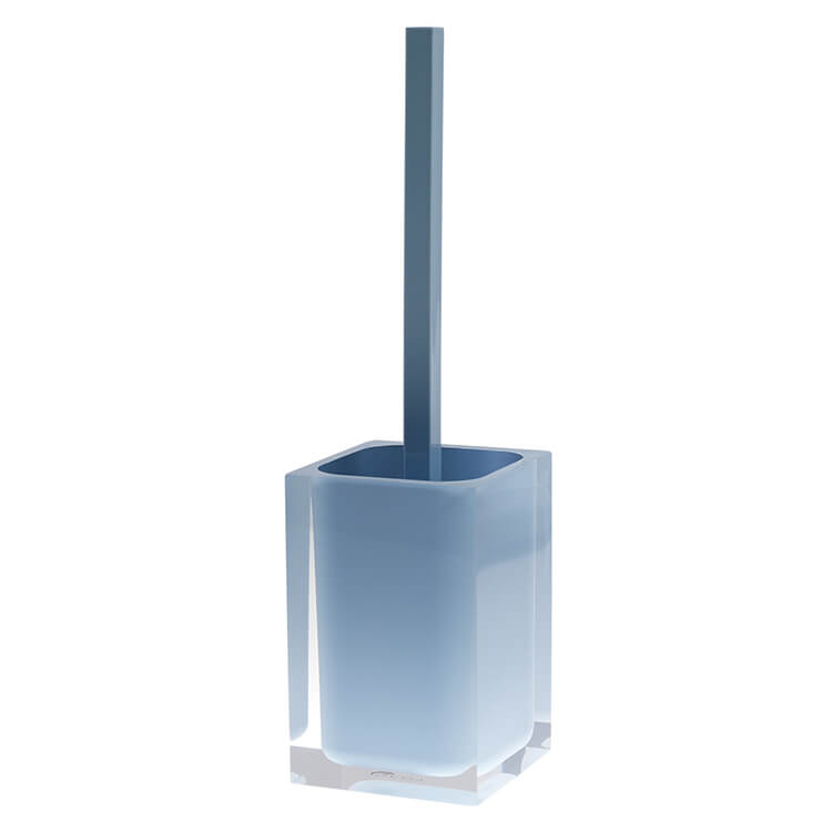 Gedy RA33-86 Sky Blue Thermoplastic Resins Toilet Brush Holder