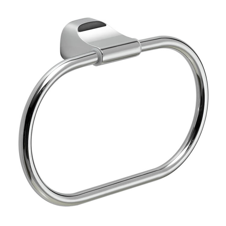 Gedy ST70-13 Modern Round Polished Chrome Towel Ring