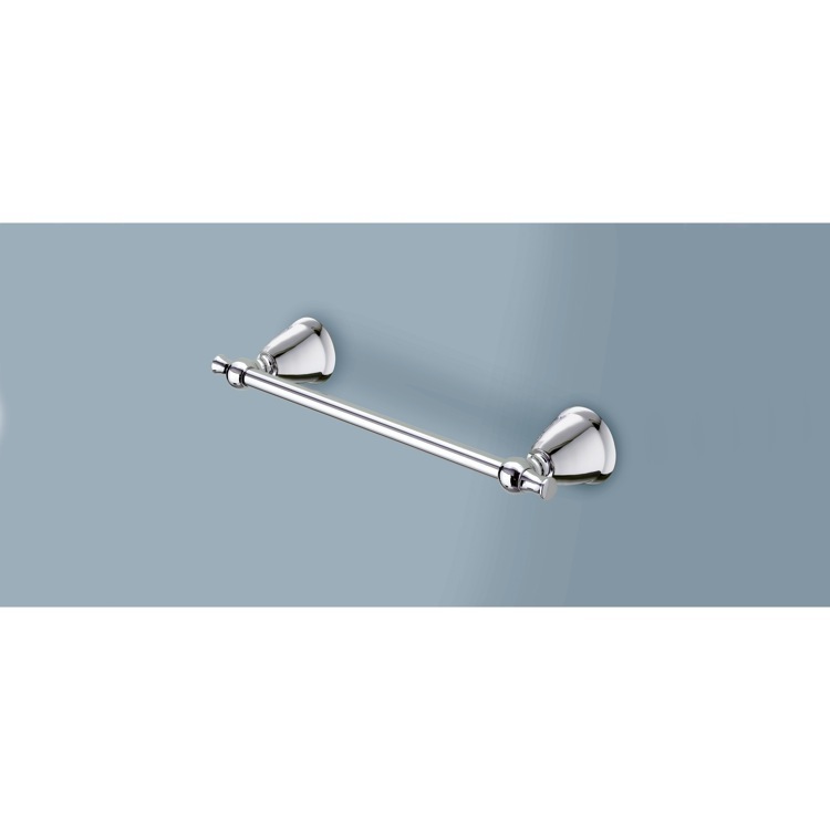 Gedy LI21-35-13 Towel Bar, 14 Inch, Polished Chrome