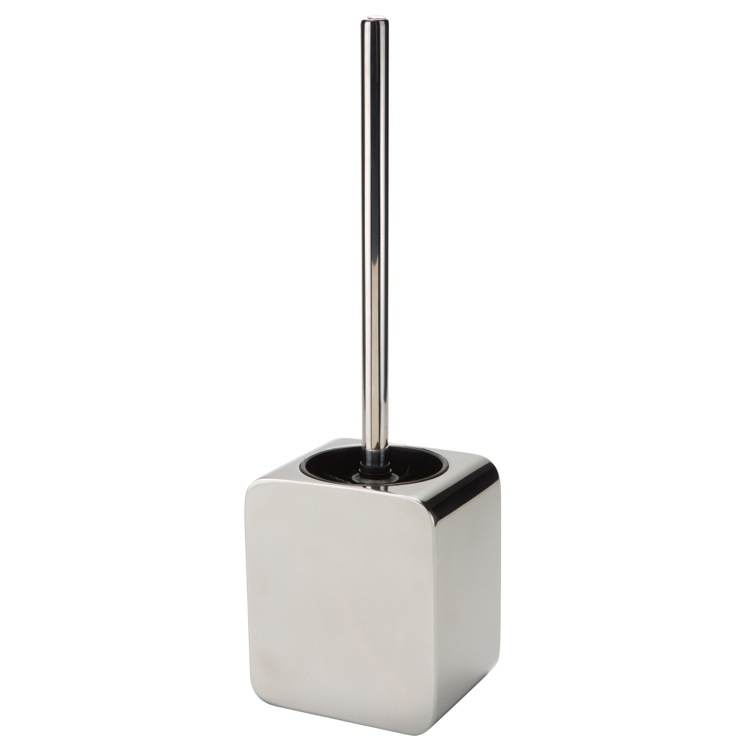 Gedy PL33-13 Chrome Free Standing Toilet Brush
