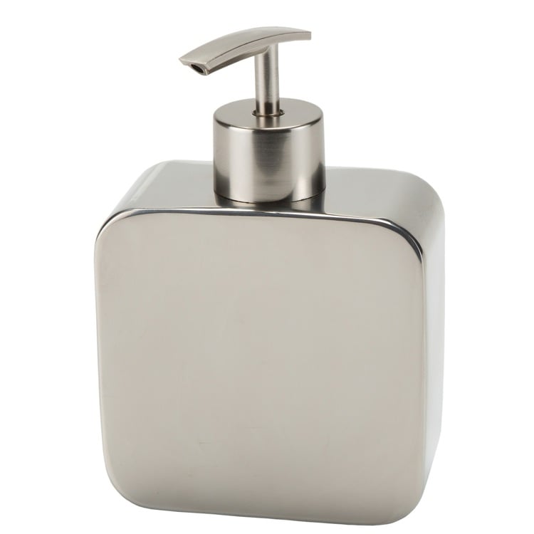Soap Dispenser, Gedy PL80-13, Chrome Free Standing Soap Dispenser