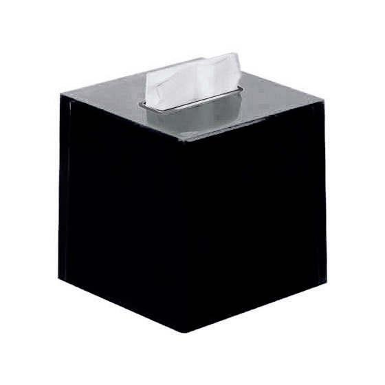 black square tissue box cover