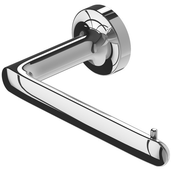 Geesa 7309-02-R Wall Mounted Chrome Brass Toilet Paper Holder