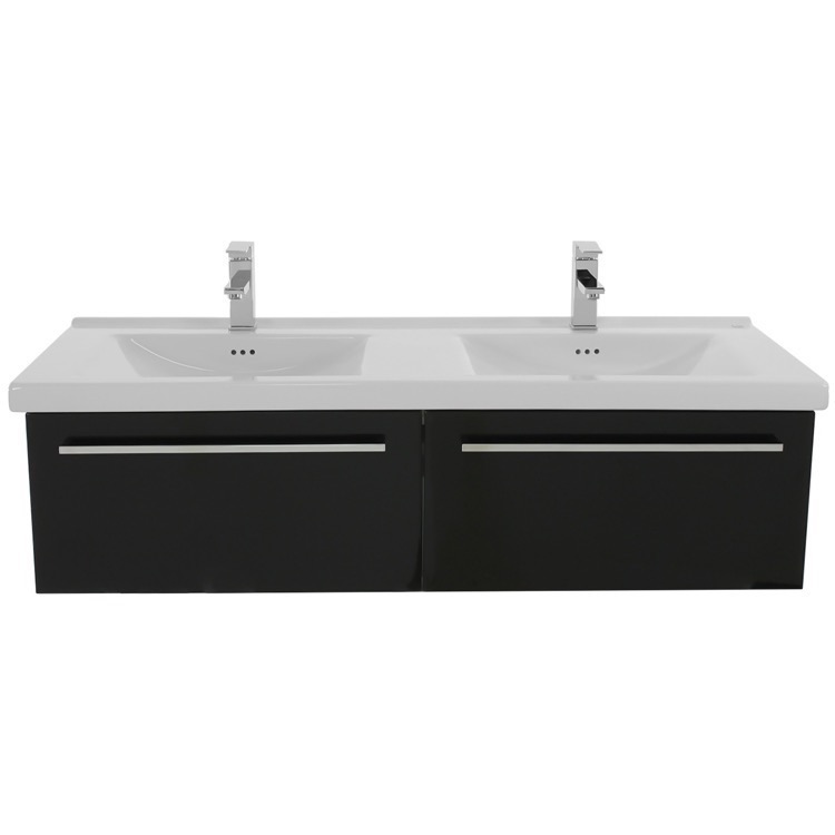 Iotti Fn26 By Nameek S Fly 48 Inch Glossy Black Wall Double Fly 48 Inch Glossy Black Wall Double