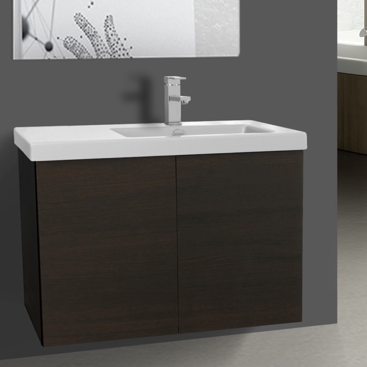 31 Inch Vanity Cabinet With Self Sink