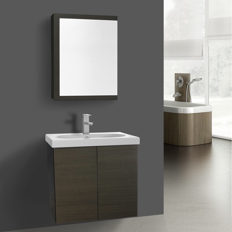 23 inch bathroom vanity vessel sink 23 inch grey oak bathroom vanity with ceramic sink medicine cabinet included iotti tr46 by nameeks trendy 23 inch bathroom vanity vessel sink 23 inch grey oak bathroom vanity with ceramic sink medicine cabinet included iotti tr46 by nameeks trendy