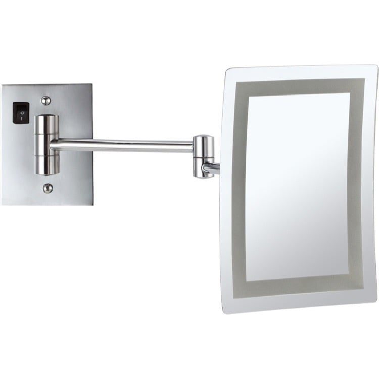 Makeup Mirror Lighted Makeup Mirror, Wall Mounted, 3x Nameeks AR7702